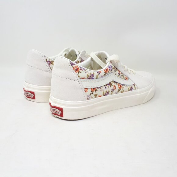 Vans Sk8-Low VTG Floral White Classic Skate Casual Shoe Sneaker Womens Size NEW - Picture 5 of 11